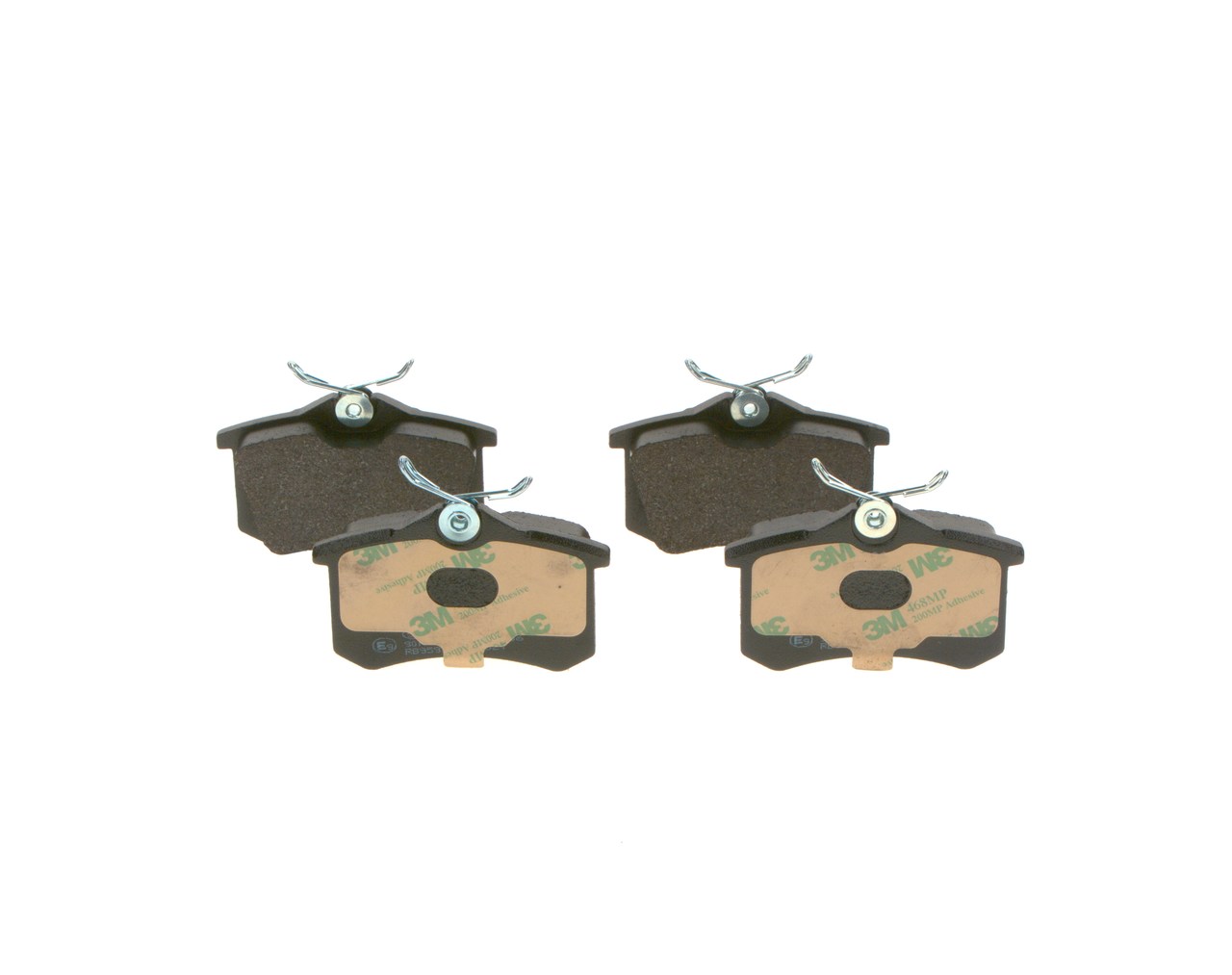 Bremsbeläge 0 986 494 520 BOSCH 1H0698451F VW, AUDI, FORD, RENAULT, SKODA