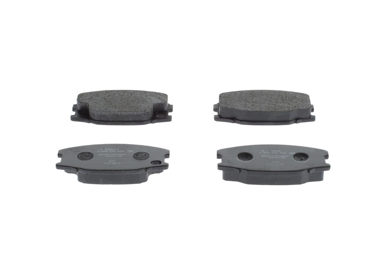 Plaquettes de frein MC894601 BOSCH 0986494442 MITSUBISHI, RENAULT TRUCKS