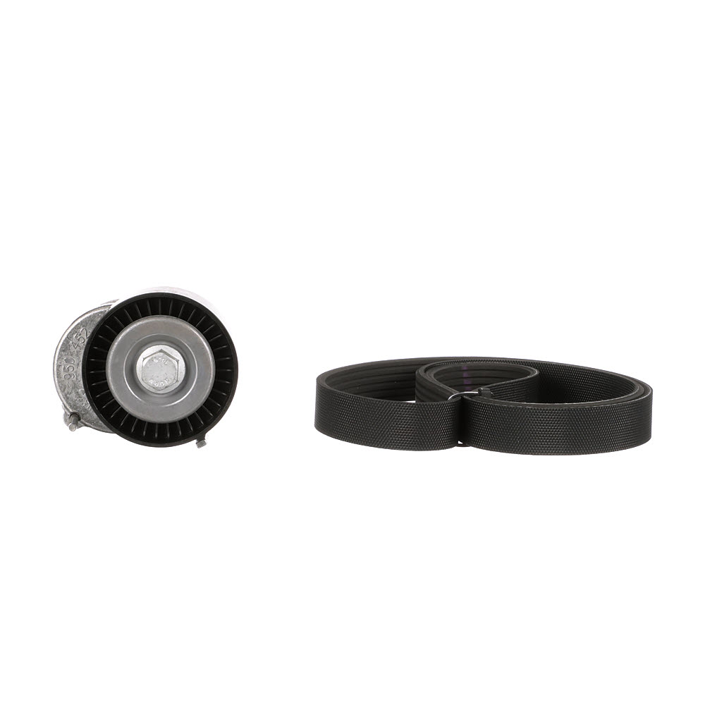 Juego de correas trapeciales poli V T38214 GATES K026PK1070