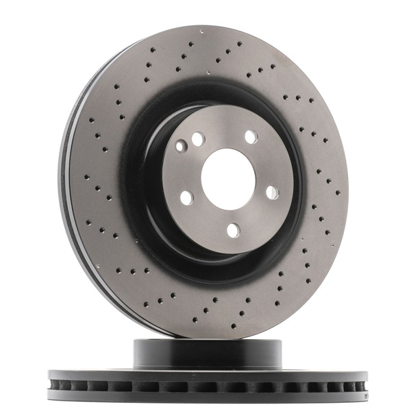 Bremsscheibe DF6242S TRW A2214210012 MERCEDES-BENZ