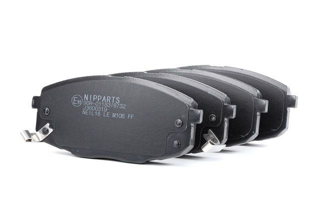 Plăcuțe de frână 581011HA00 NIPPARTS J3600319 MAZDA, HYUNDAI, KIA, CITROЁN