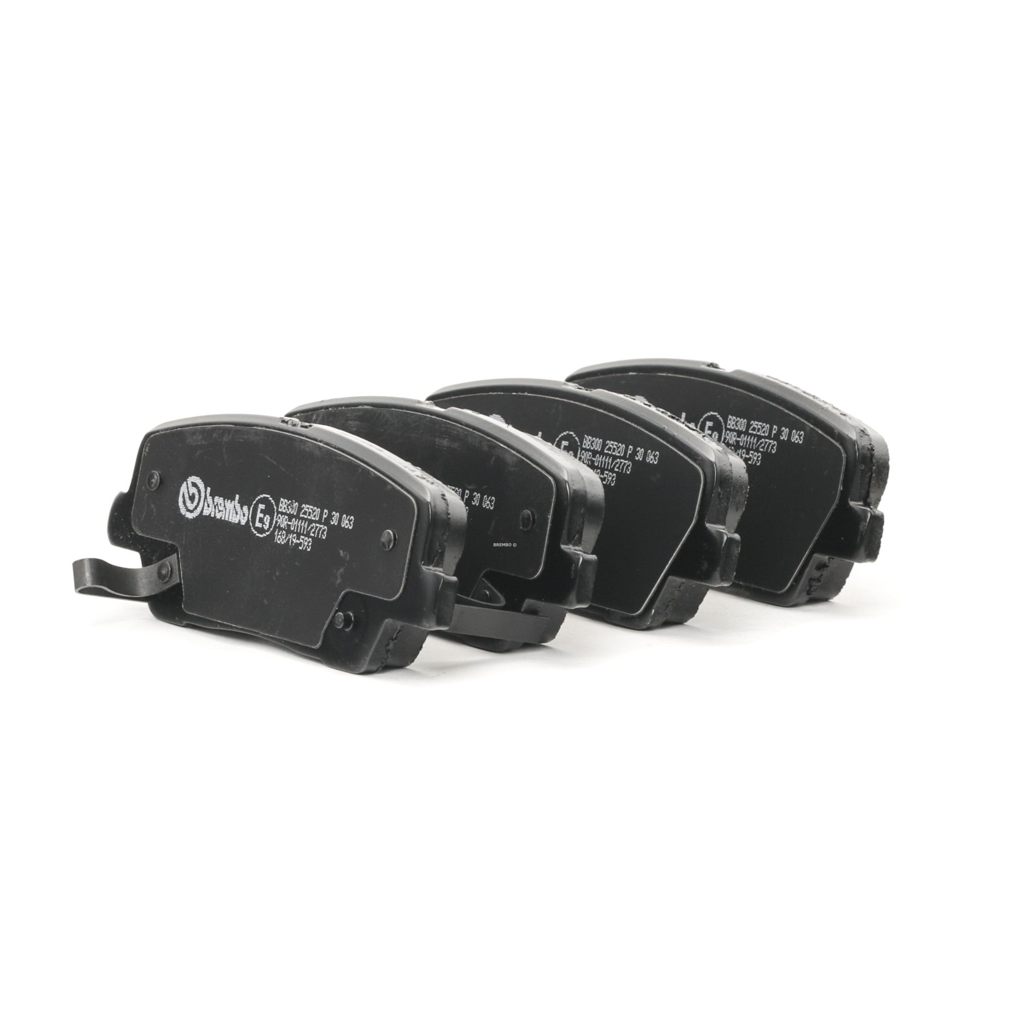 Bremsekloss BREMBO 25521 rangering