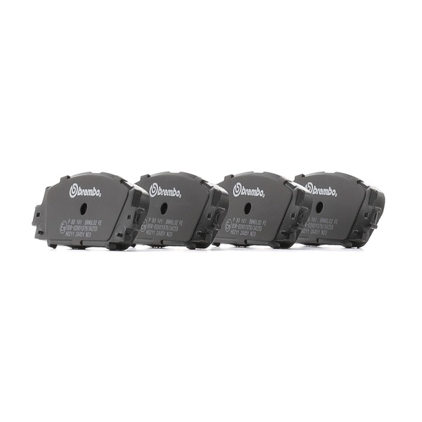 Plaquettes de frein 044650D140 BREMBO P83141 TOYOTA