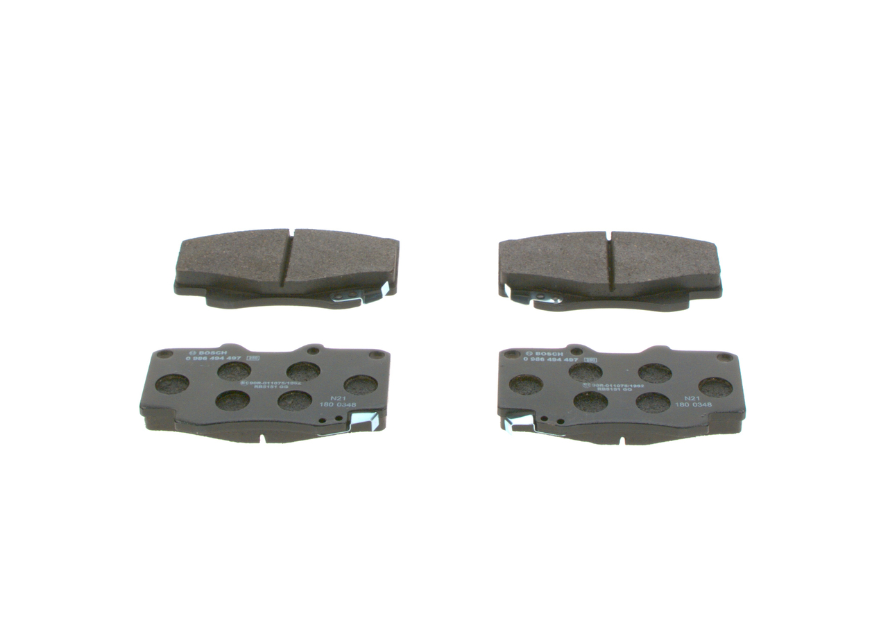 BOSCH BP1416 Накладки Toyota Hilux N30 цена задни и предни