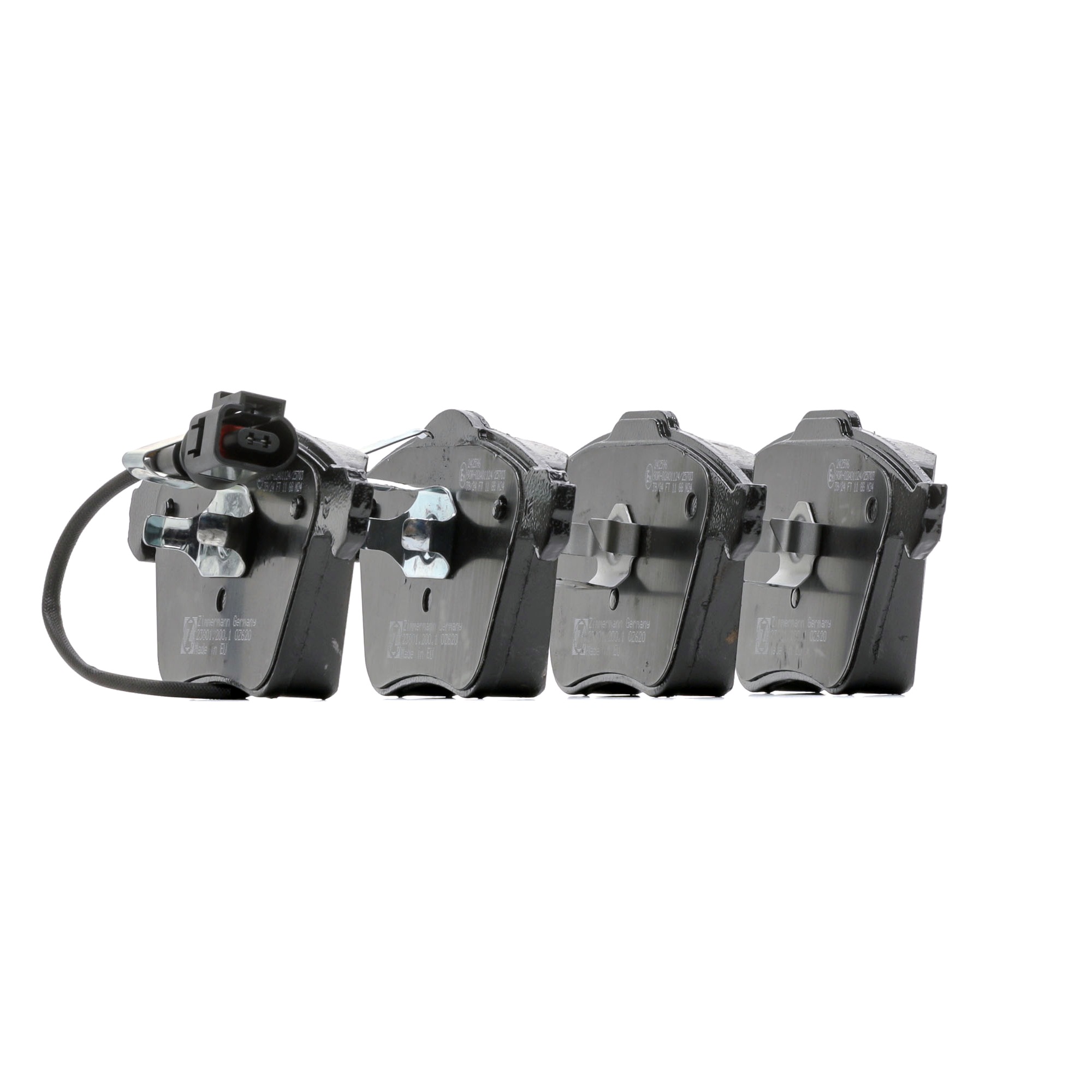 ZIMMERMANN 23801.200.1 Kit pastiglie freni Larghezza 1: 155mm, Larghezza 2: 156mm, Alt.: 73mm, Spessore: 20mm