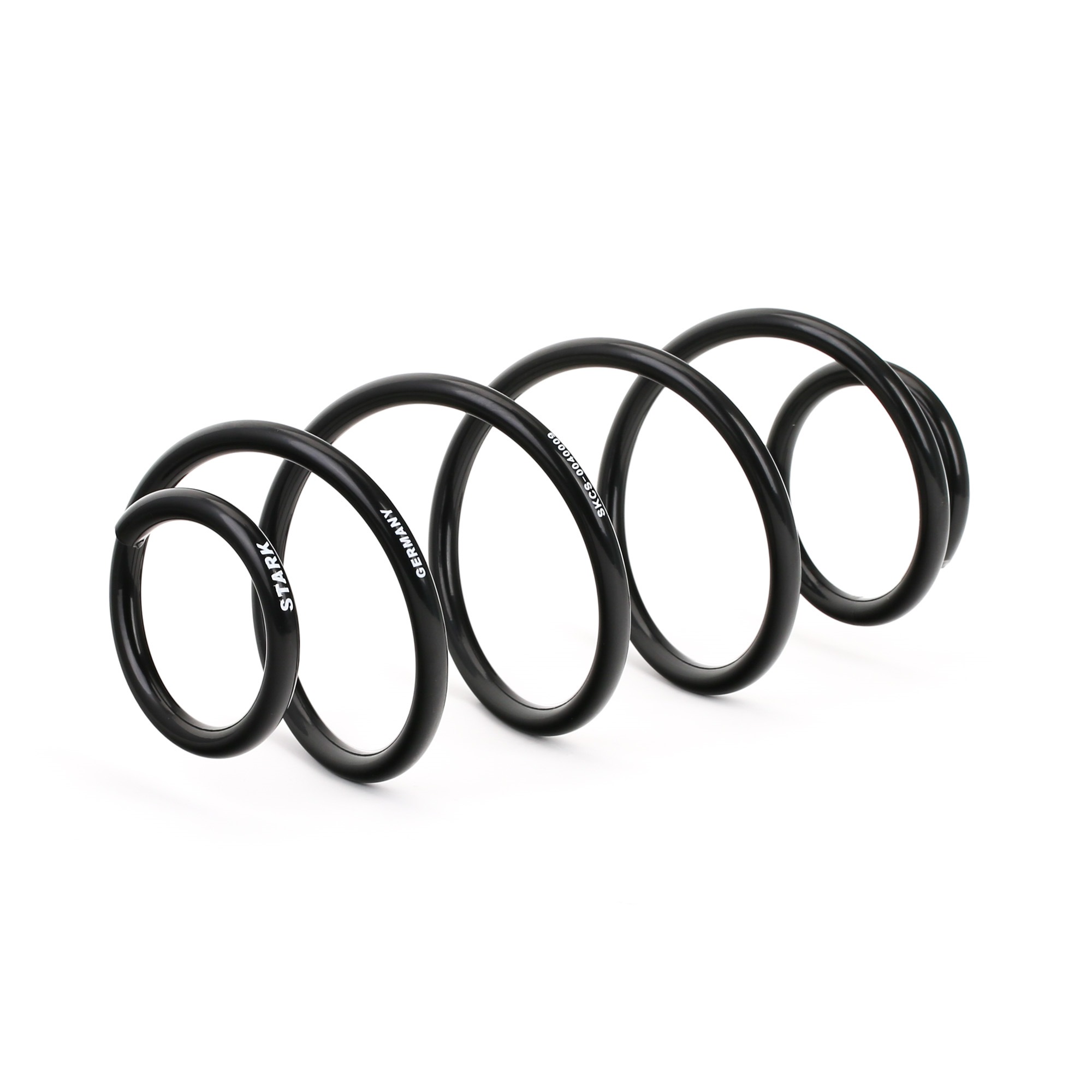 STARK SKCS-0040009 Pruzina podvozku Délka: 394mm, Tloušťka/síla: 12,6mm, R: 153mm, R: 153mm