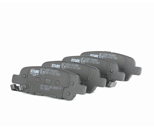 ATE 13046058432 Set Pastiglie Freno A Disco Posteriori Per Nissan X-Trail T30 - Con Segnalazione Usura