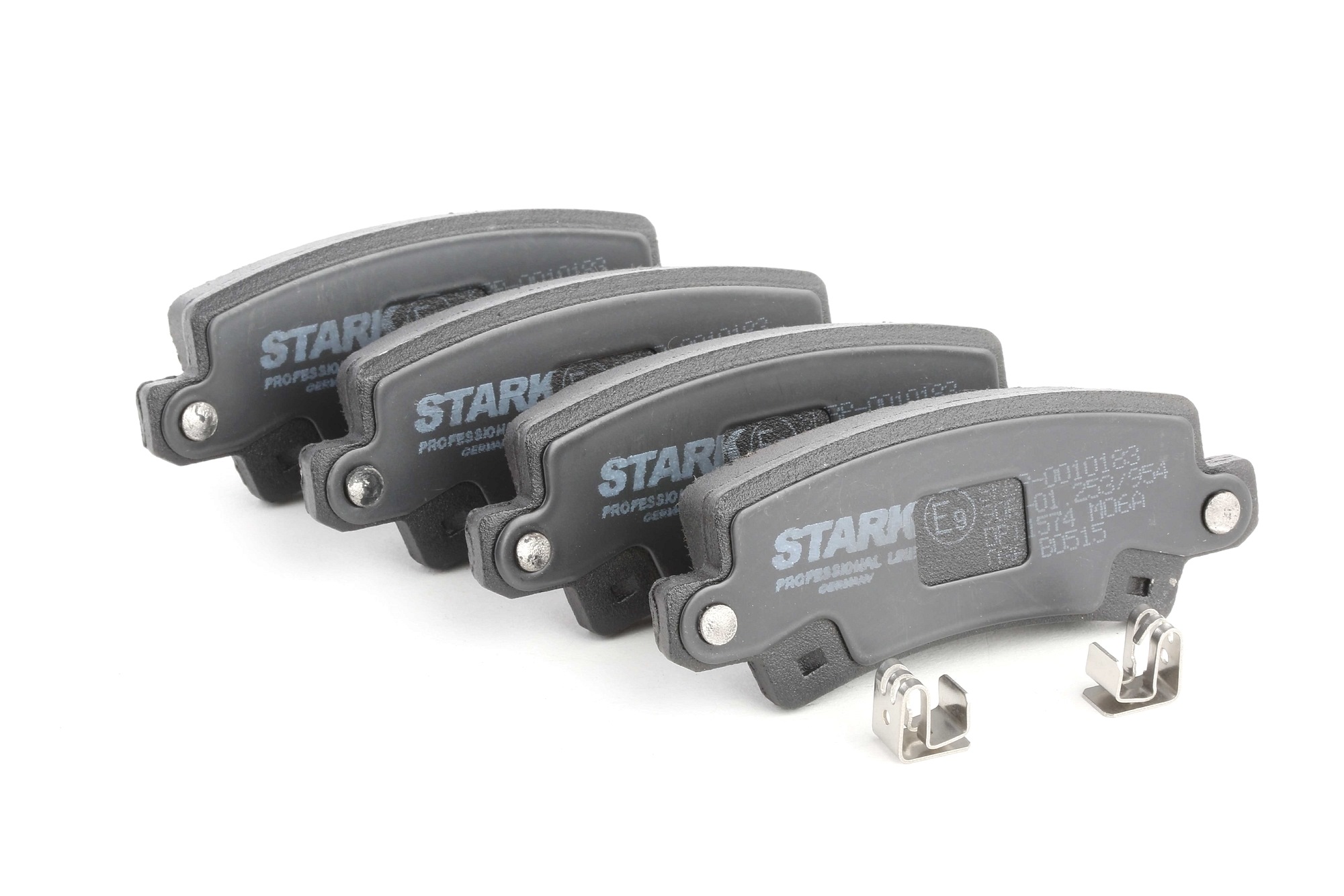 STARK SKBP-0010183 Remblokken Hoogte: 38mm, Dikte: 15,8mm