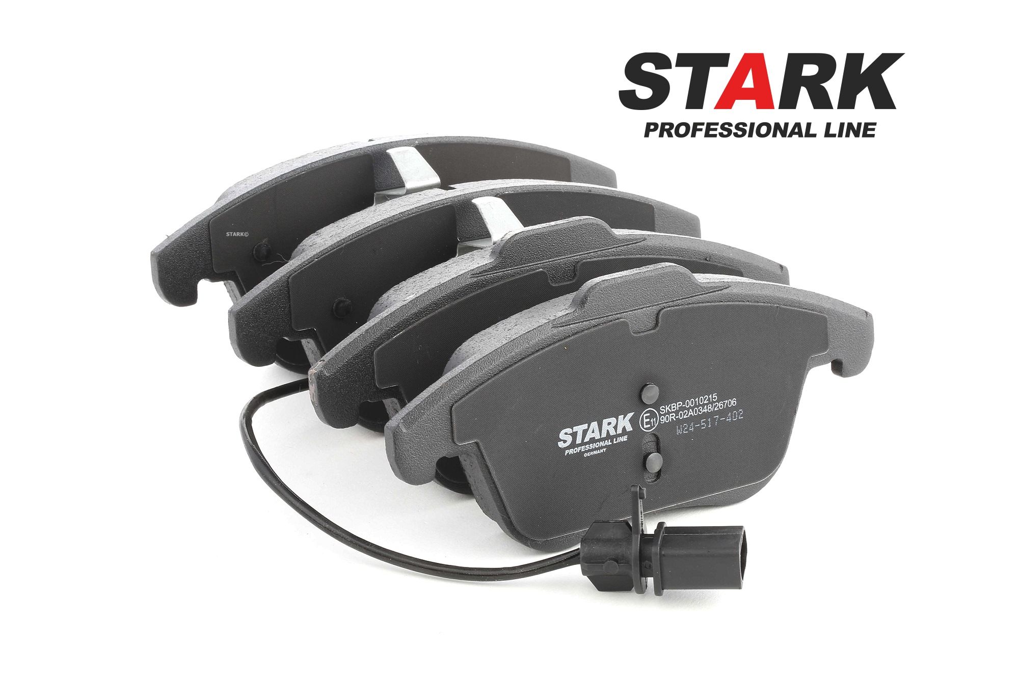 Bremsekloss STARK SKBP-0010215 rangering