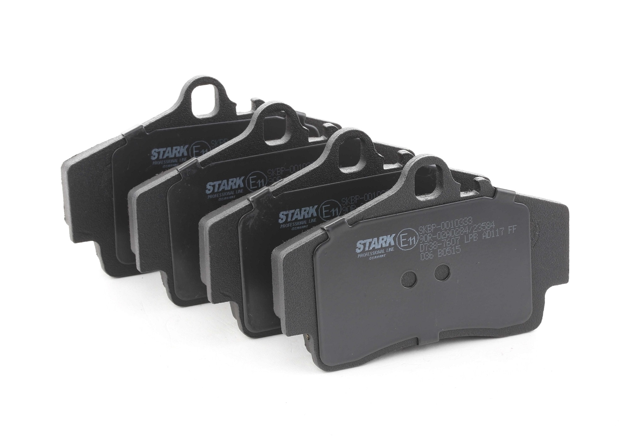STARK SKBP-0010333 Plaquettes de frein Largeur: 112,2mm, Hauteur: 73mm, Épaisseur: 16mm