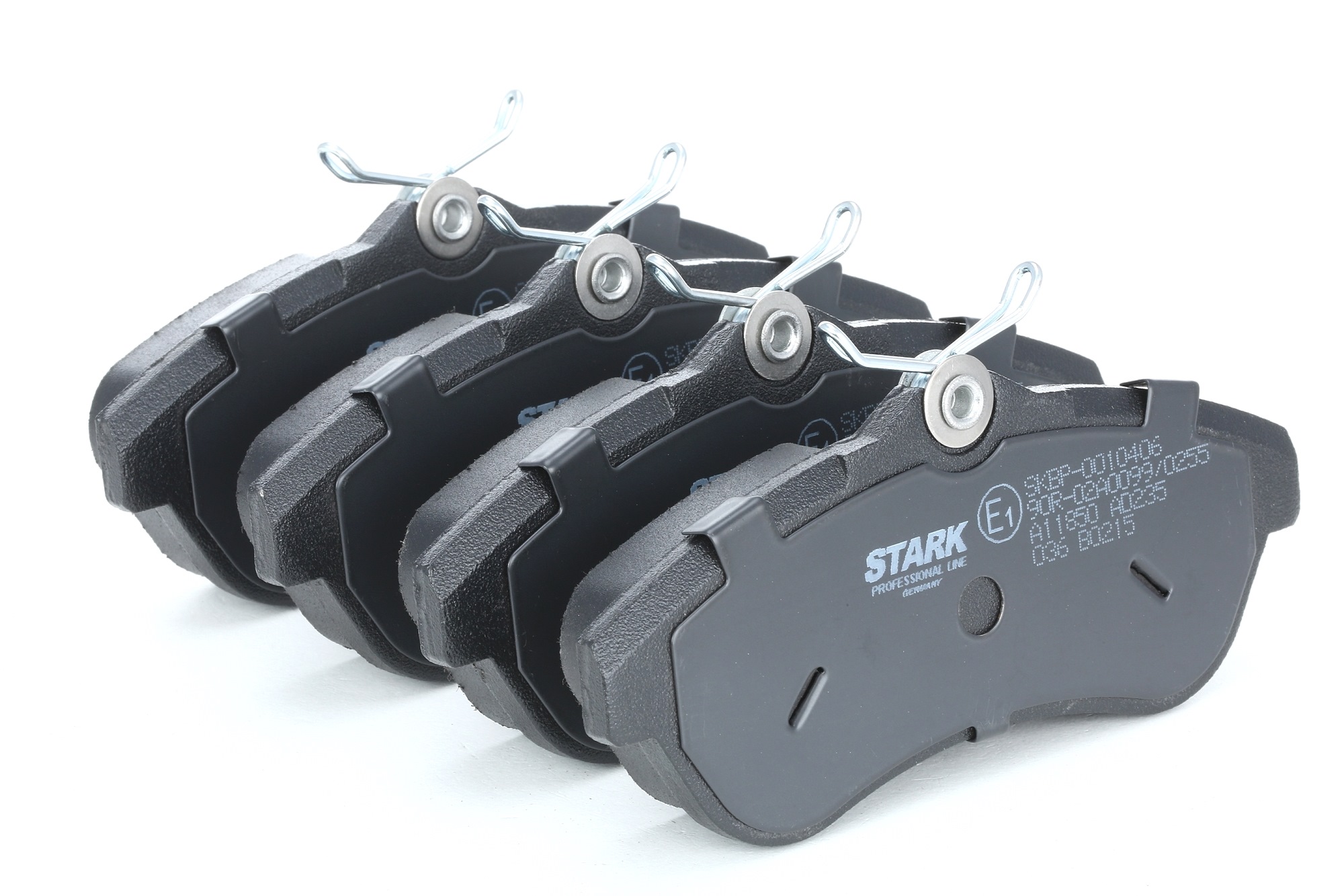 STARK SKBP-0010406 Plaquettes de frein Largeur 1: 129,1mm, Hauteur 1: 56,2mm, Épaisseur 1: 19mm