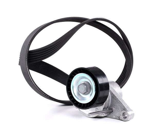 Juego de correas trapeciales poli V 6PK1070 GATES K016PK1070 VOLKSWAGEN, SKODA