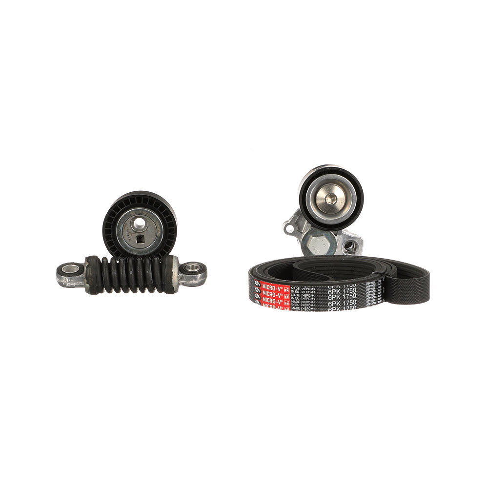 Jeu de courroies trapézoïdales à nervures T38231 GATES K016PK1750