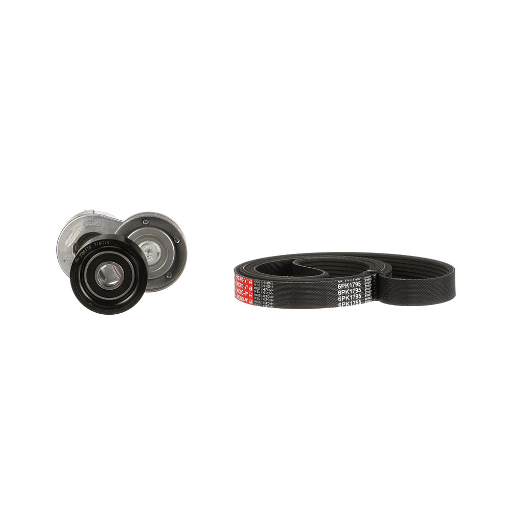 Set curea transmisie cu caneluri GATES K026PK1795