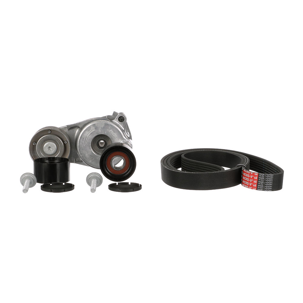Juego de correas trapeciales poli V T39062 GATES K037PK2035 CHRYSLER