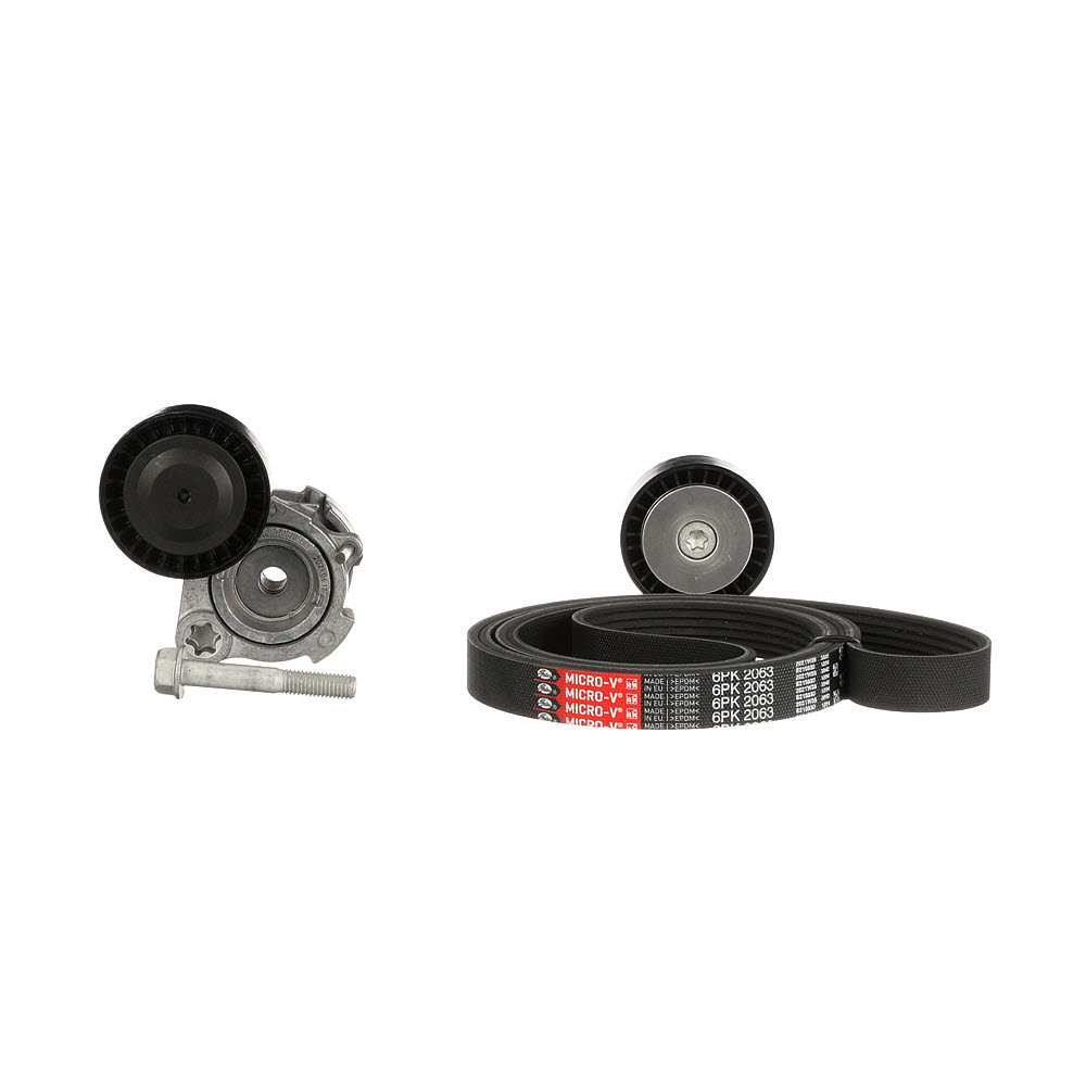 GATES Micro-V Kit K076PK2063 Keilrippenriemensatz