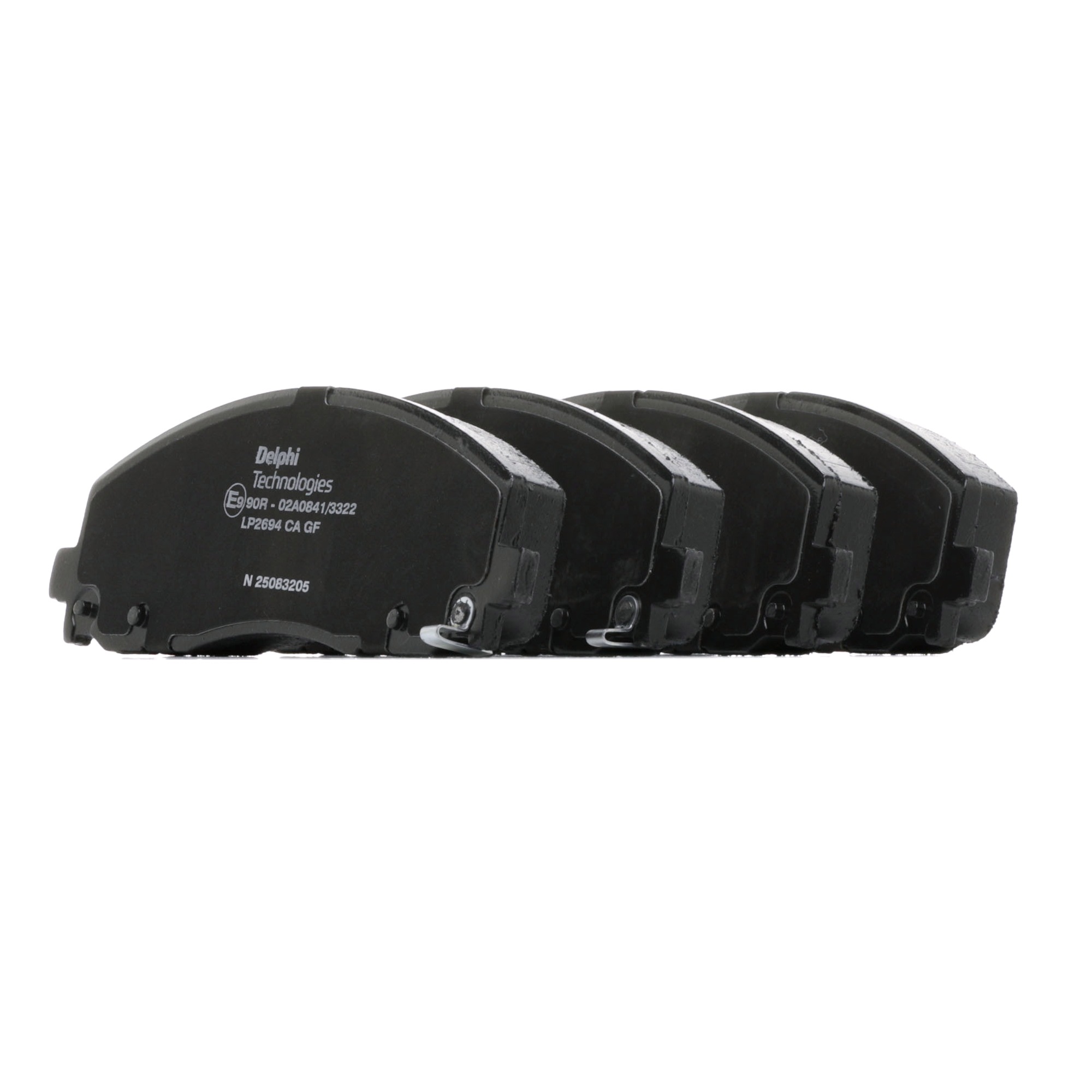 Plaquettes de frein 2AMV-3163AA DELPHI LP2694 CHRYSLER, DODGE