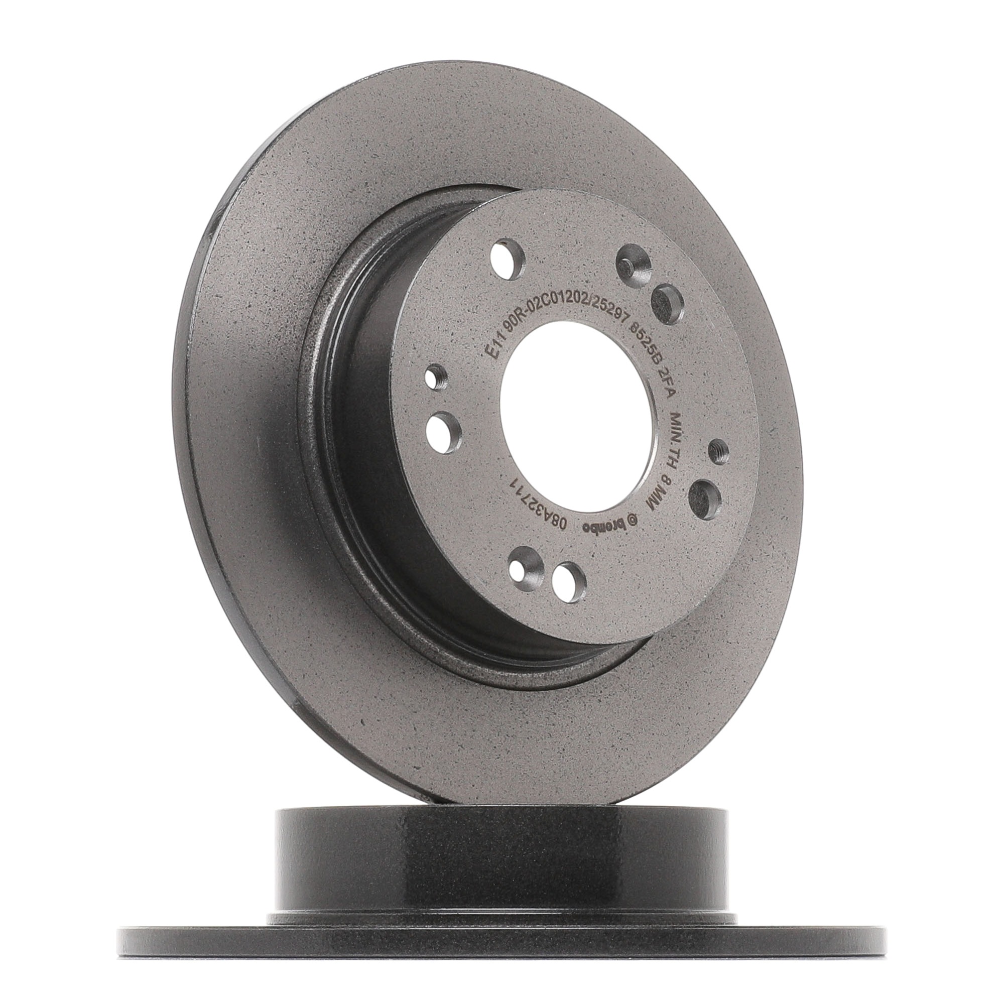 OEN DDF1872 Brake disc BREMBO 08.A327.11