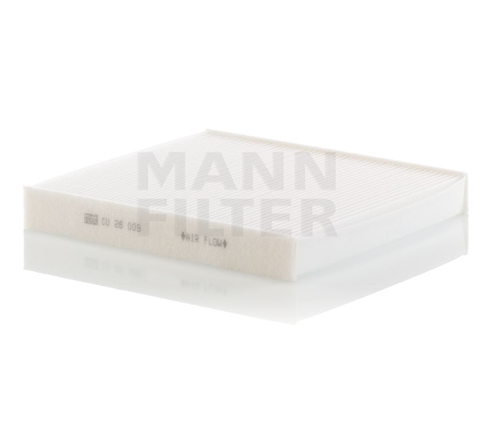 7624411 MANN-FILTER CU26009 Klimafilter SKODA OCTAVIA originale pris