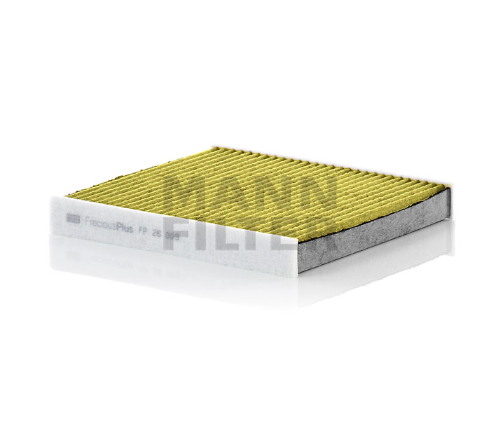 7624543 MANN-FILTER FP26009 Pollenfilter SKODA OCTAVIA originale pris