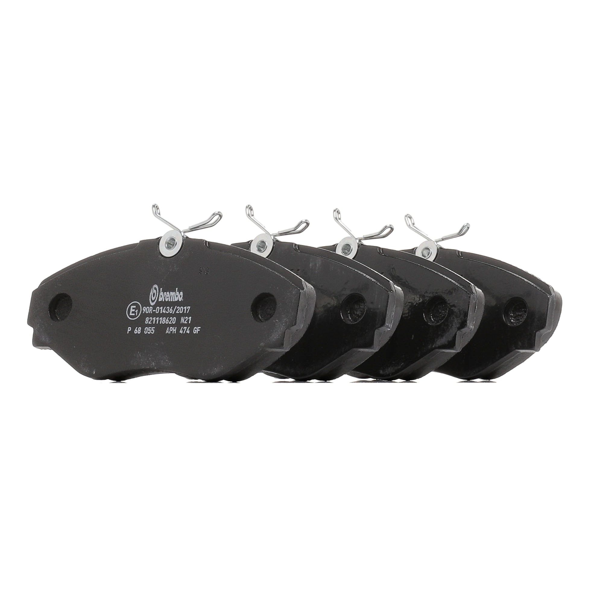 Bremsbeläge P 68 055 BREMBO 24971 VW, PEUGEOT, CITROЁN