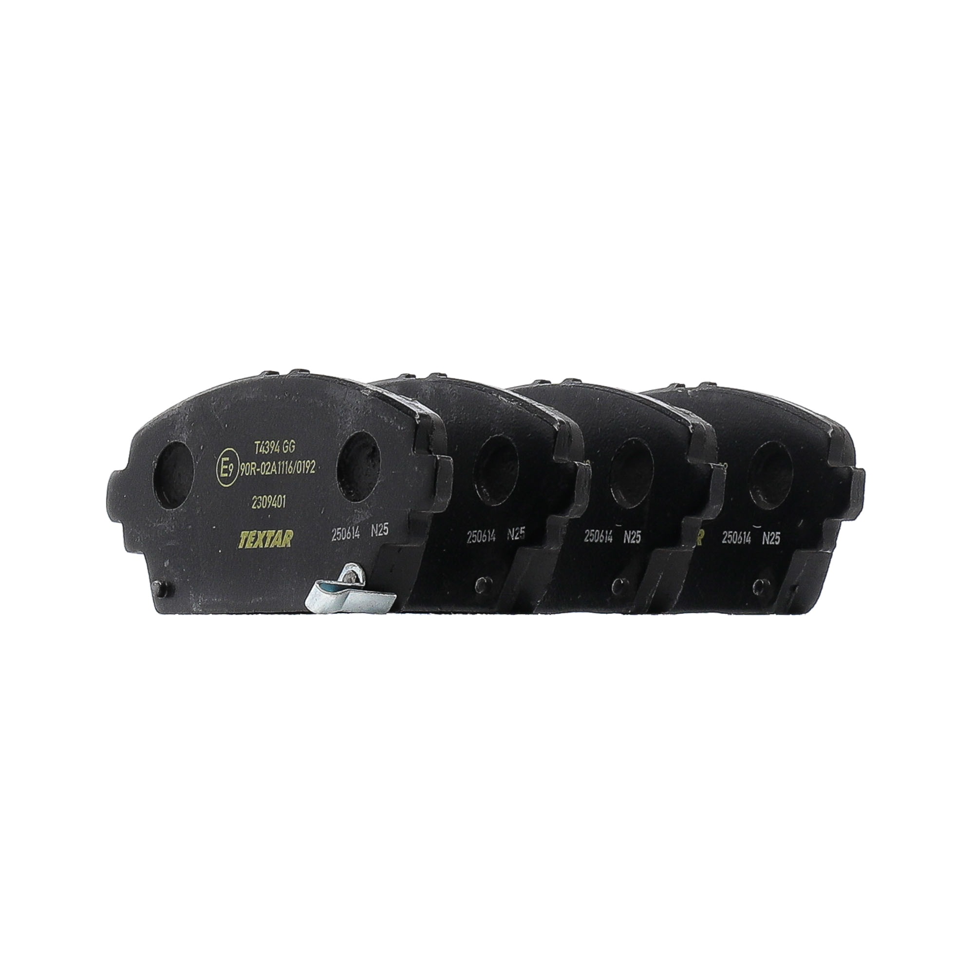 TEXTAR 2309401 Kit pastiglie freni Largh.: 131,5mm, Alt.: 58,4mm, Spessore: 17mm