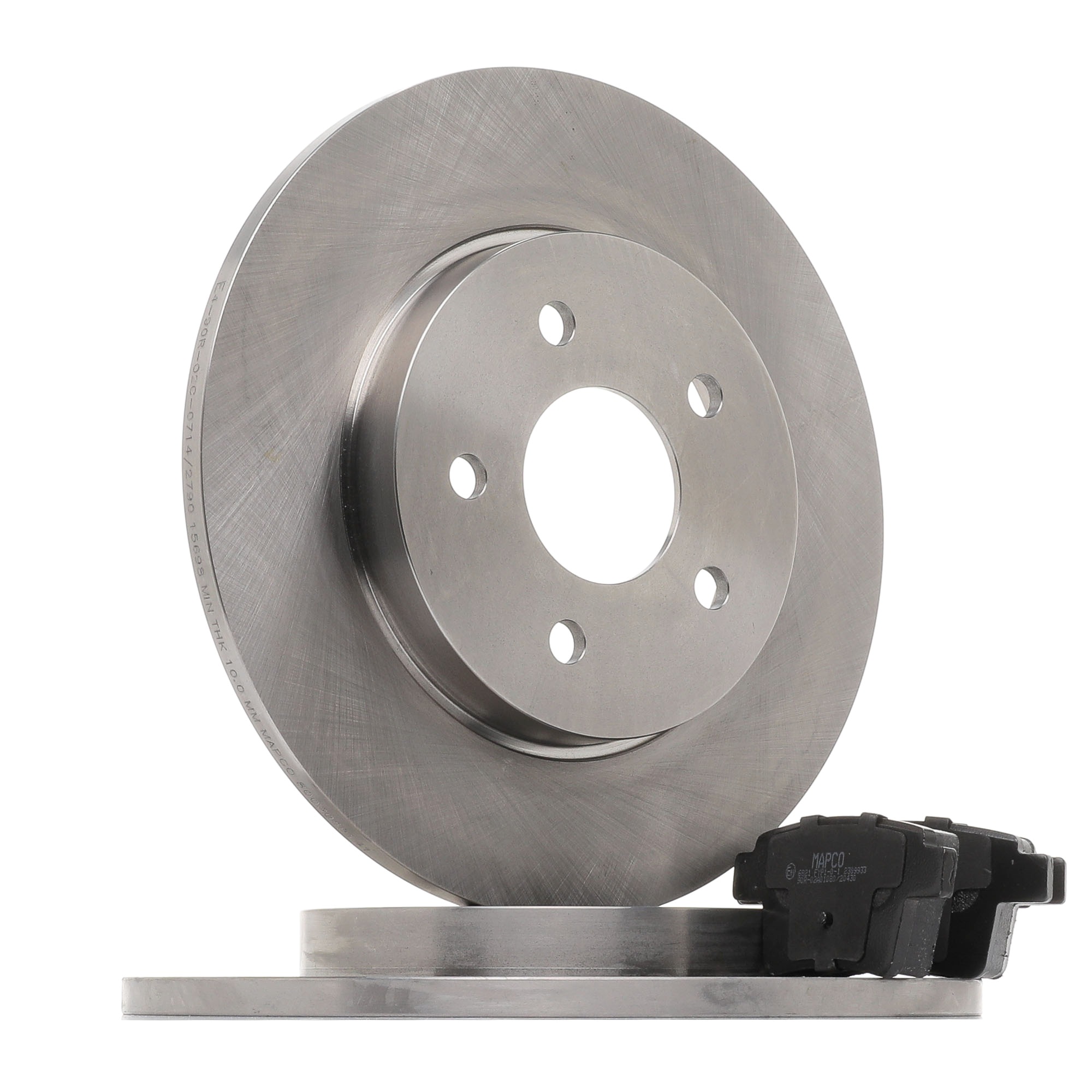 MAPCO 47689 Brake discs and pads set Ø: 280mm, Brake Disc Thickness: 12mm