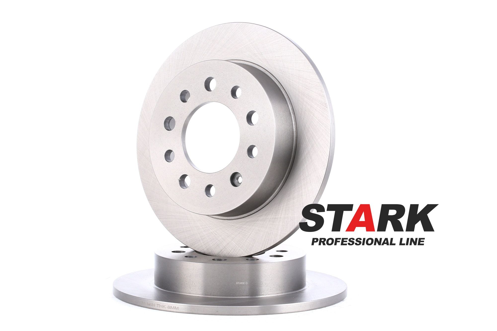 STARK SKBD-0020281 Bromsskiva Bromsskivetjocklek: 10mm, Hålant.: 5/10, Ø: 258mm, Ø: 258mm