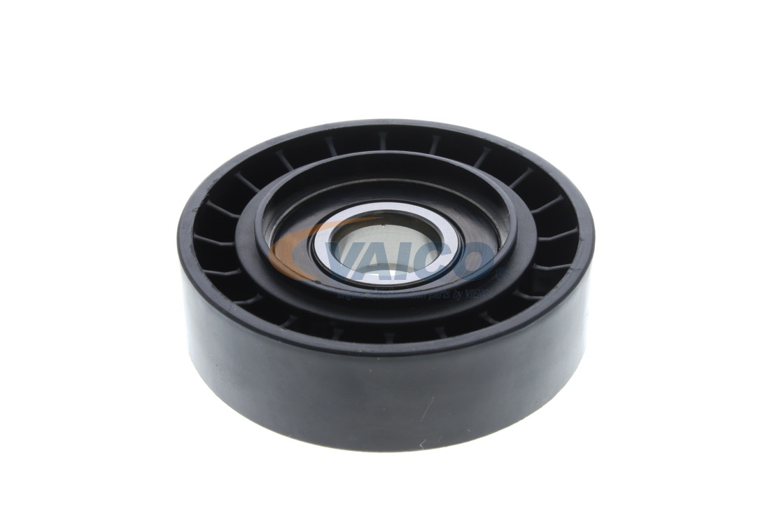 Umlenkrolle Keilrippenriemen V24-0285 VAICO 7797142 FIAT, ALFA ROMEO, IVECO, LANCIA, INNOCENTI