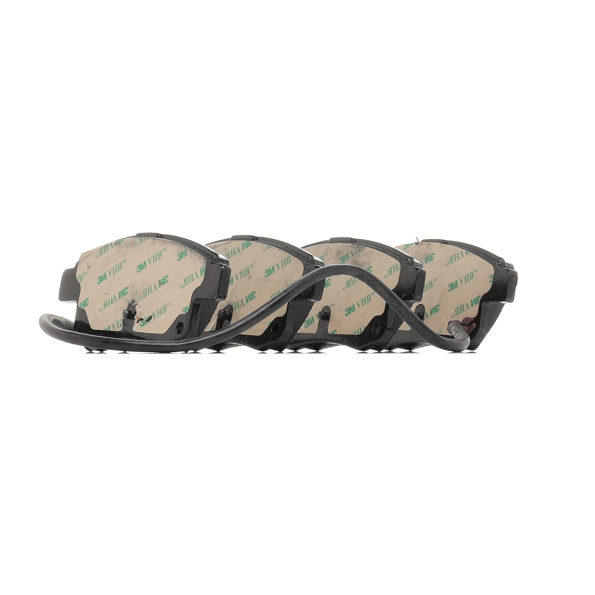 TEXTAR 2448601 Plaquettes de frein Largeur: 122,8mm, Hauteur: 54,1mm, Épaisseur: 17,3mm