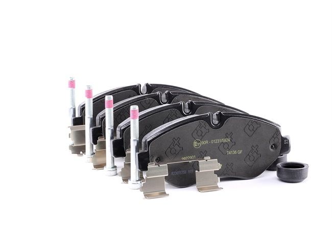 TEXTAR 2922901 Remblokkenset voor schijfrem IVECO Daily VI Flatbed Vrachtwagen/Chassis 50C18, 60C18, 65C18, 70C18 182 Pk Diesel F1CFL4118