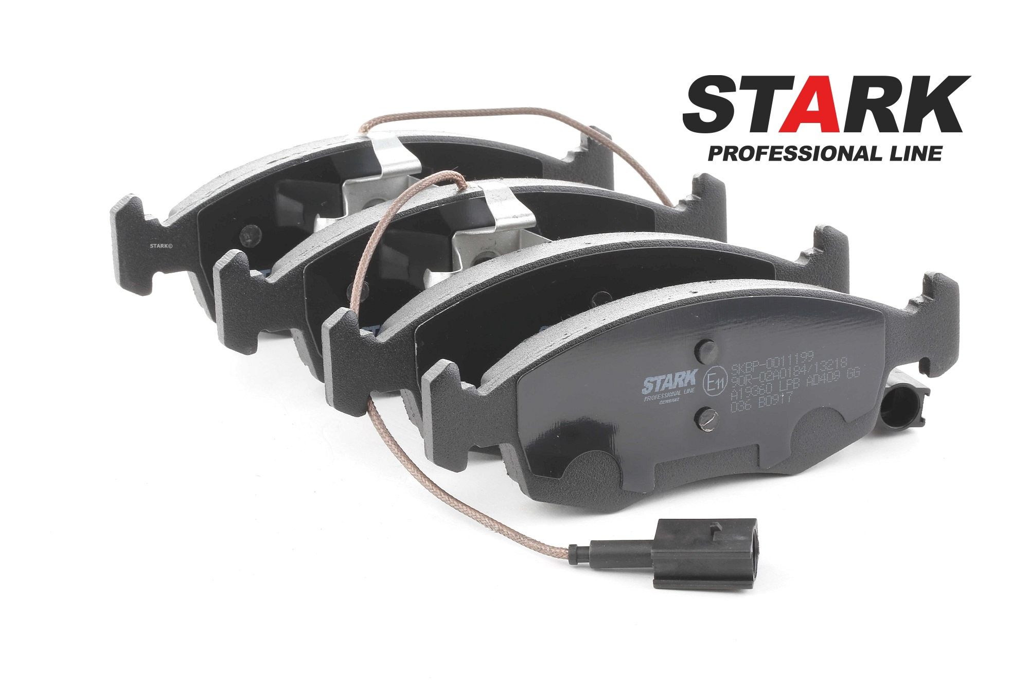 STARK SKBP-0011199 Remblokken Breedte 2 [mm]: 149,4mm, Hoogte: 52,6mm, Dikte: 17,8mm