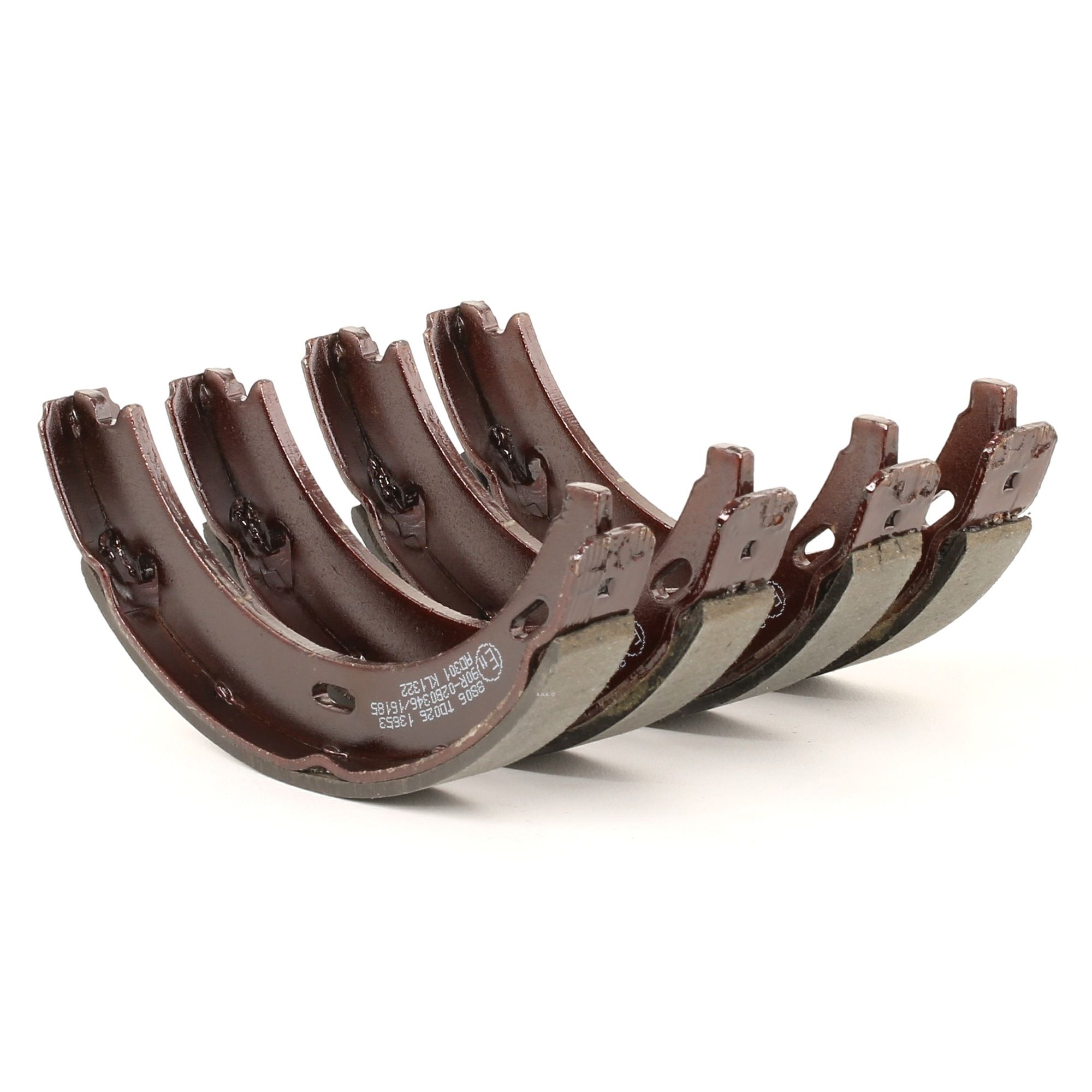 A.B.S. 8806 Handbrake shoes Width: 20mm