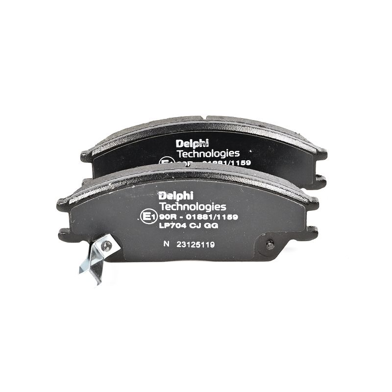 Bremsbeläge LP704 DELPHI 581011CA10 RENAULT, HYUNDAI, KIA, HONDA, SUBARU