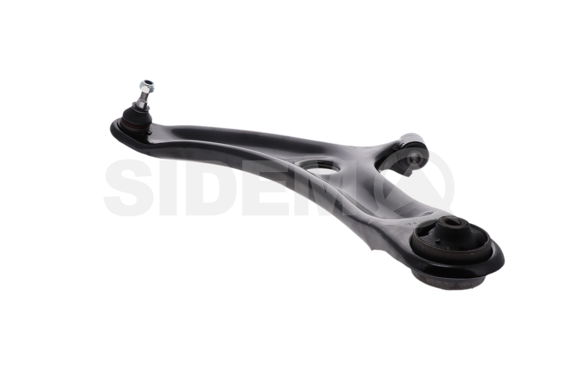 SIDEM Suspension arm 87474 Lower, Front Axle Left Control Arm Sheet Steel 15 Push Rod HYUNDAI: i20 I Hatchback