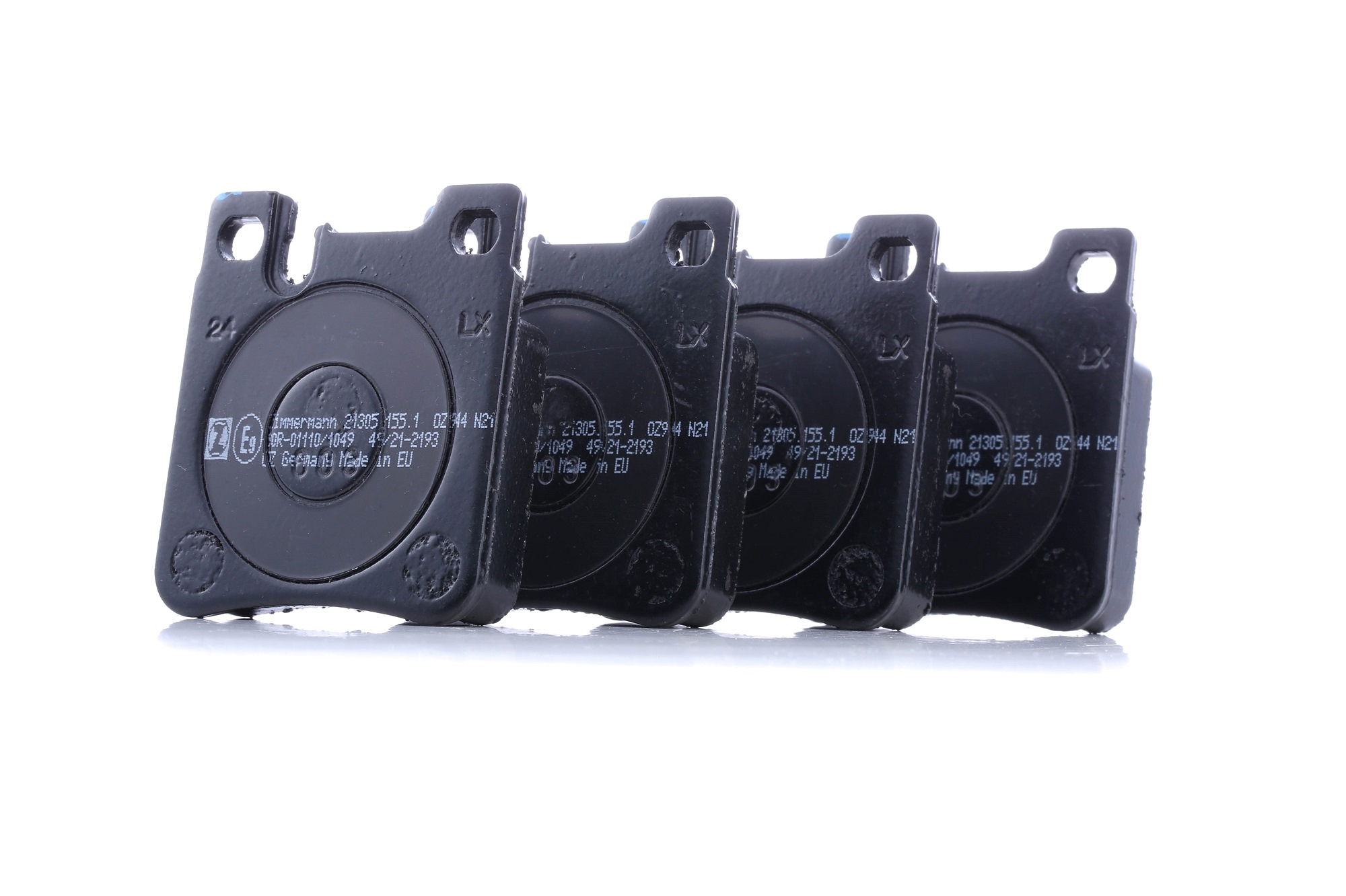 Brake pad set, disc brake ZIMMERMANN 21305.155.1 rating