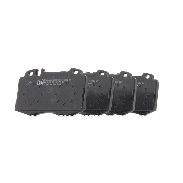 Bremsbeläge 23745.175.2 ZIMMERMANN A0004208404 MERCEDES-BENZ