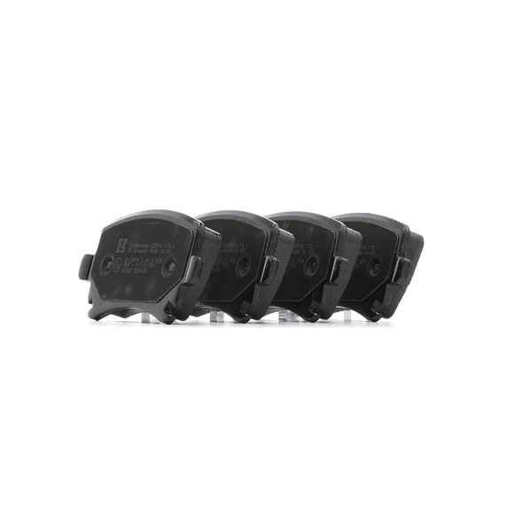 Bremsbeläge 23914.170.1 ZIMMERMANN 1K0698451H VW, AUDI, FORD, SKODA, SEAT