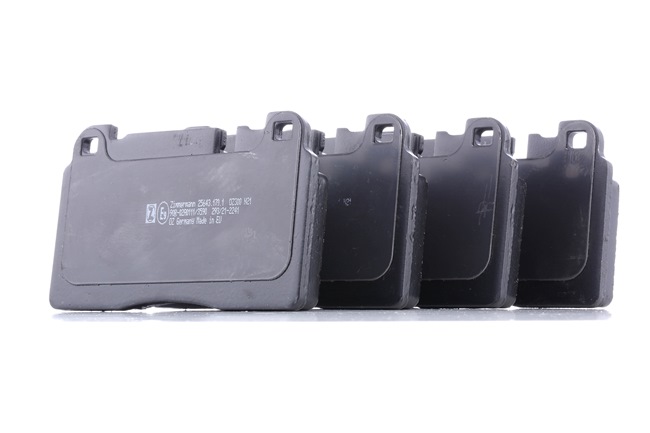 Bremsbeläge 25643.170.1 ZIMMERMANN 8R0698151AB VW, AUDI, SKODA, SEAT, SATURN