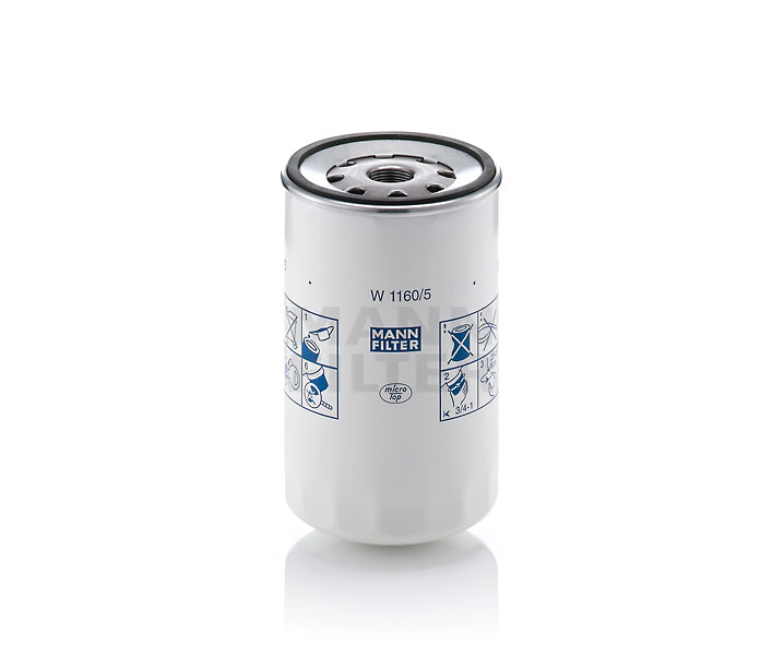Ölfilter W 1160/5 MANN-FILTER 2C466C769A1B FORD