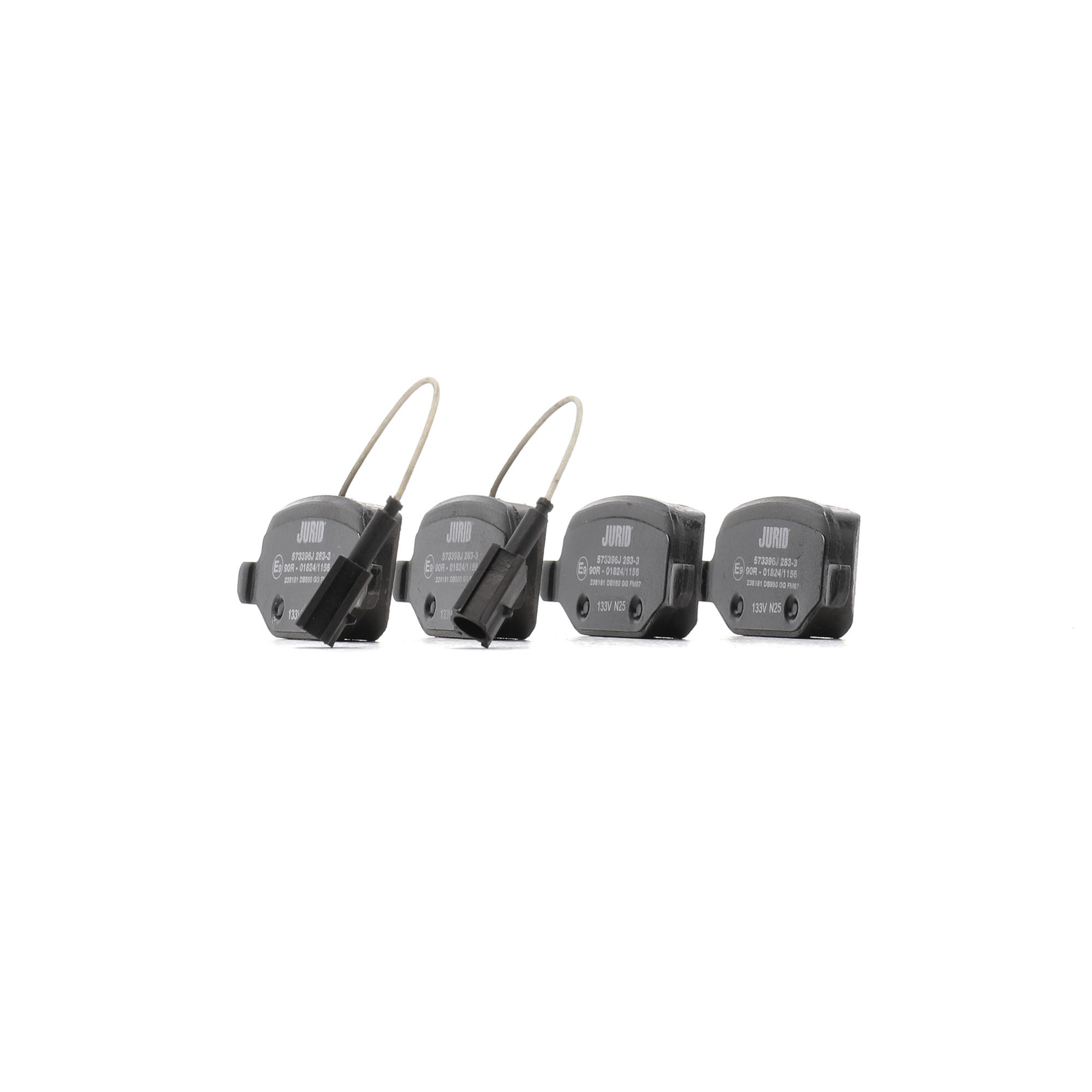 Bremsbeläge 573396J JURID 77365752 RENAULT, FIAT, ALFA ROMEO, LANCIA