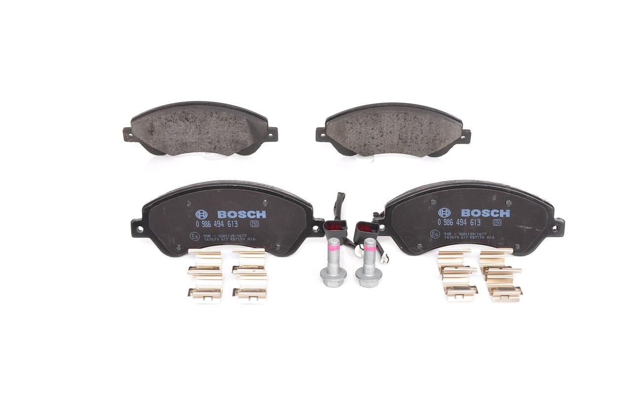 Bremsbeläge 6C11 2K021 BD BOSCH 0986494613 FORD, FORD USA