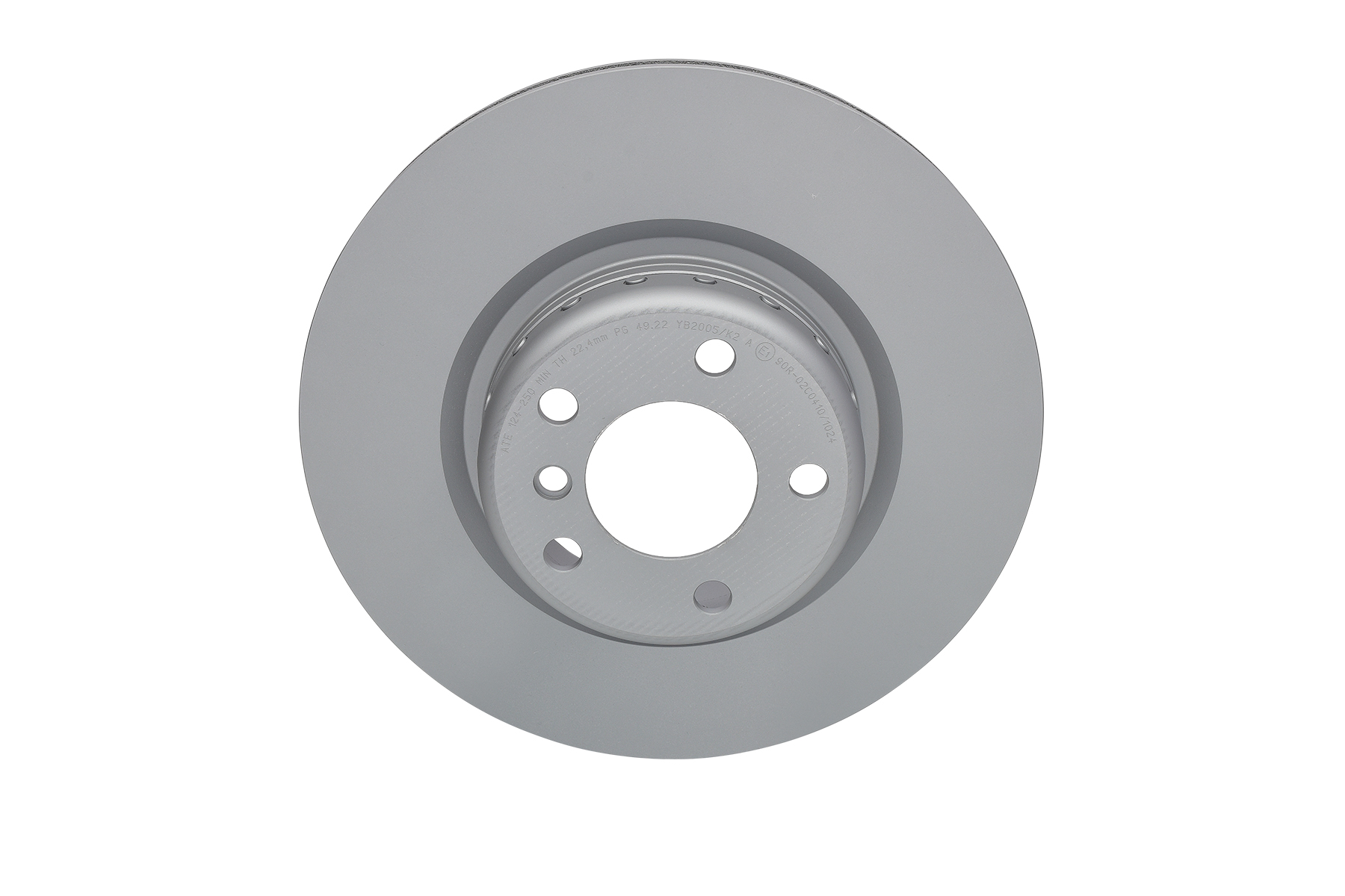 424250 ATE 24.0124-0250.2 Bremsscheibe