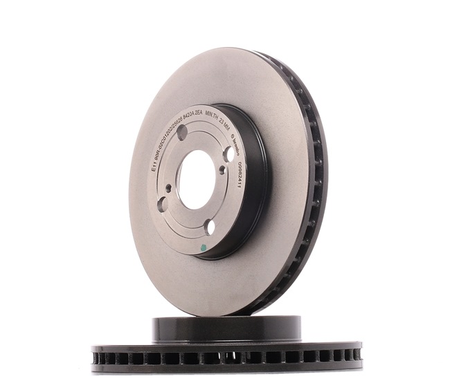 Disque de frein 43512 02 071 BREMBO 09.9824.11 TOYOTA, LEXUS, WIESMANN