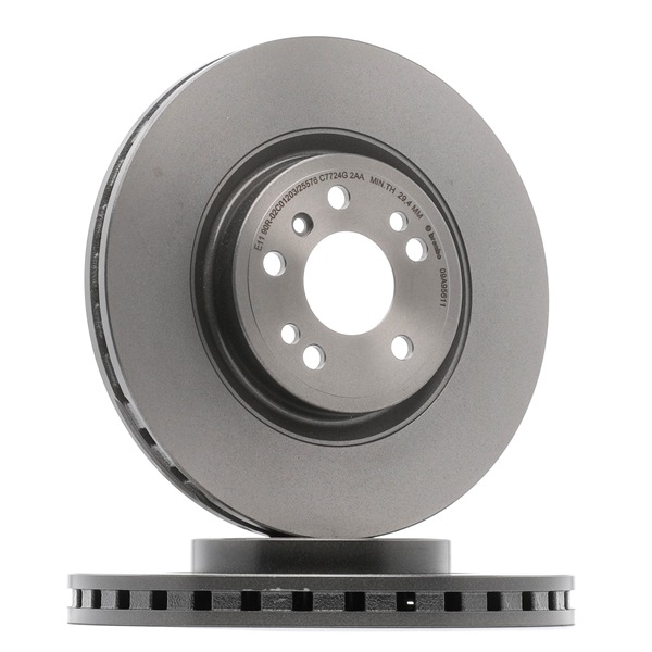 BREMBO COATED DISC LINE 7887539 Спирачен диск Тунинг Mercedes GLE W166 оригинални