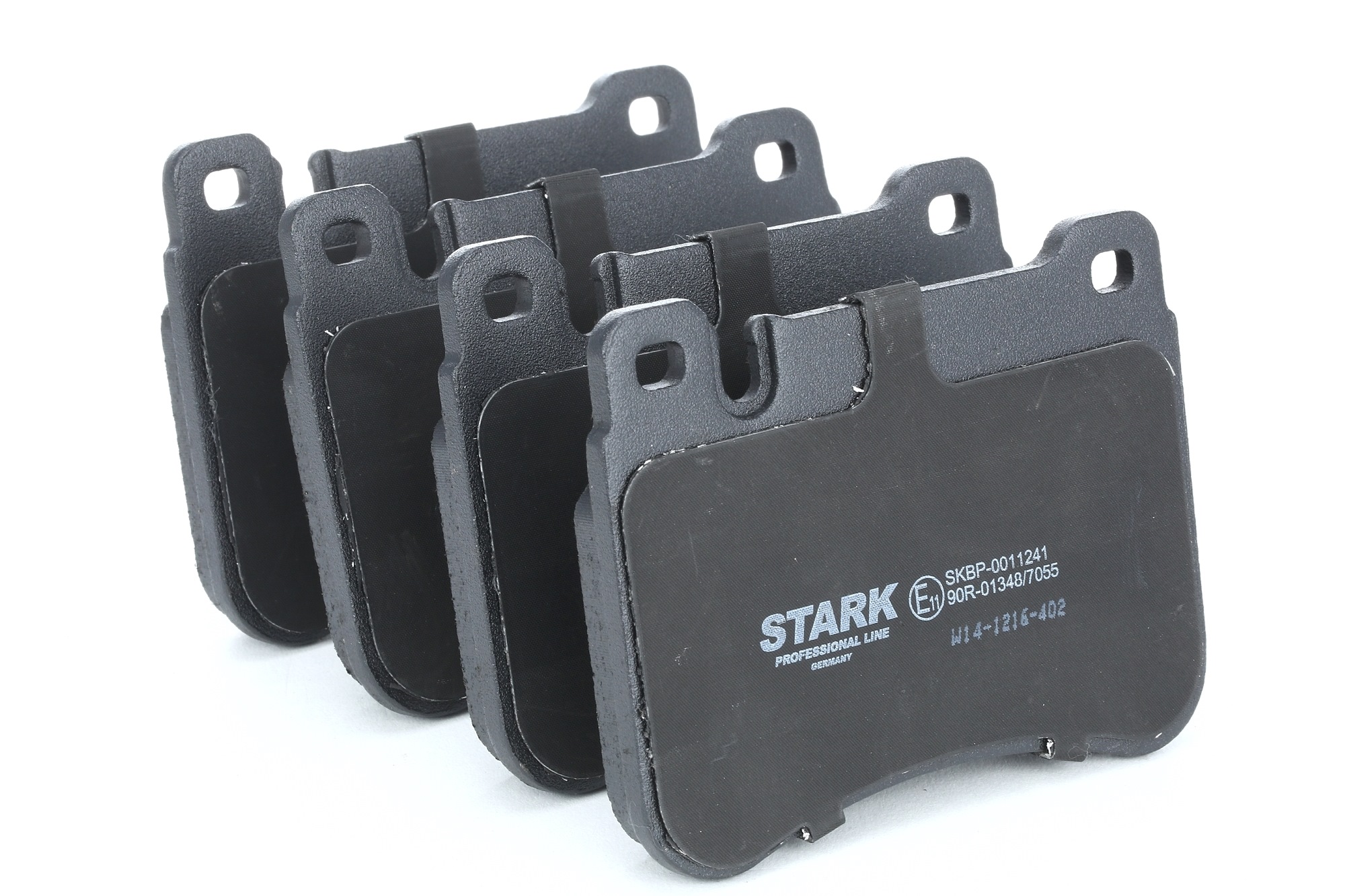 STARK SKBP-0011241 Bremseklosser Bredde: 101,6mm, Høyde: 79,3mm, Tykkelse: 16,5mm