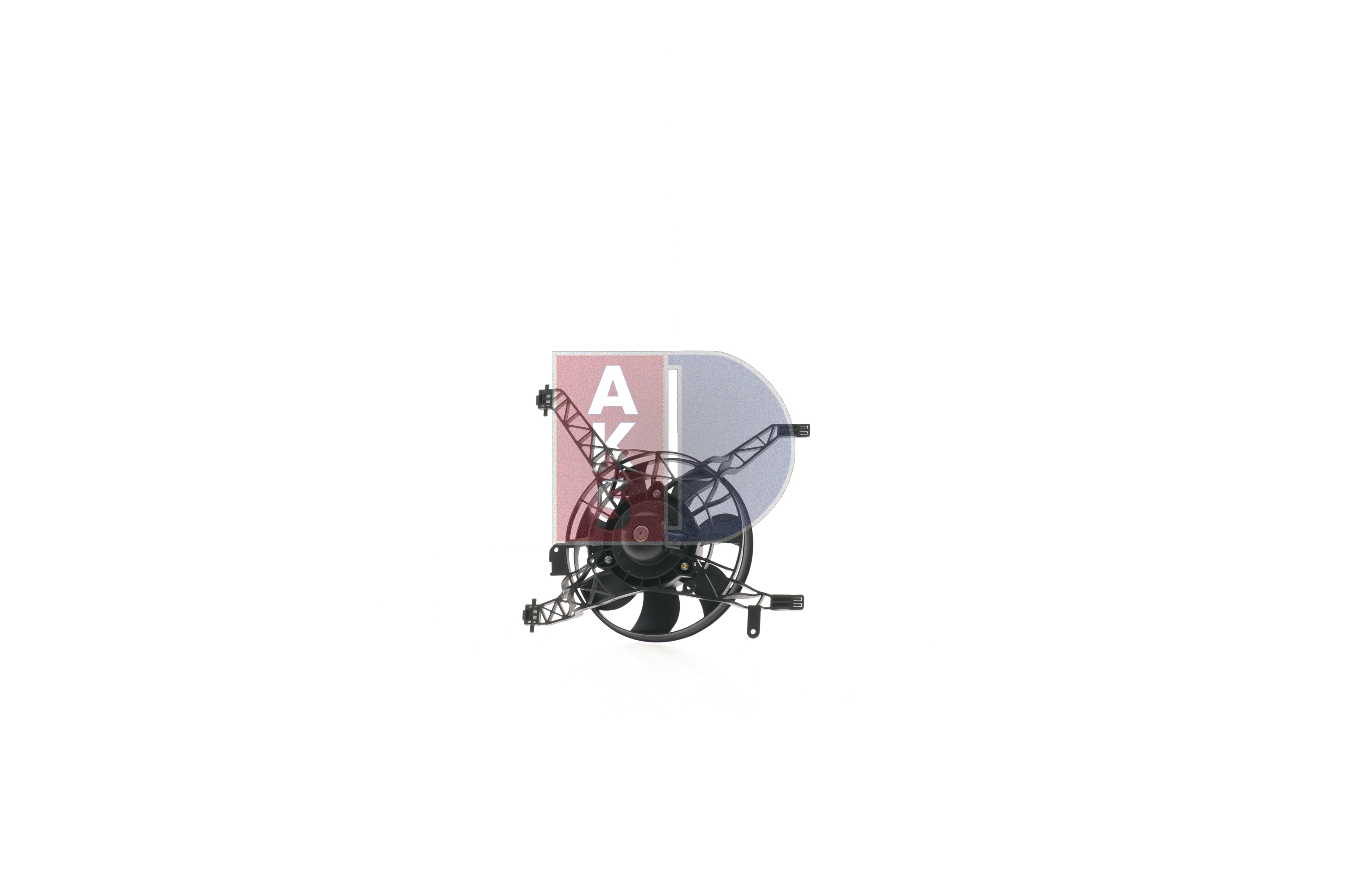 Kühlerlüfter 098137N AKS DASIS 8V518C607BE VW, FORD, VOLVO