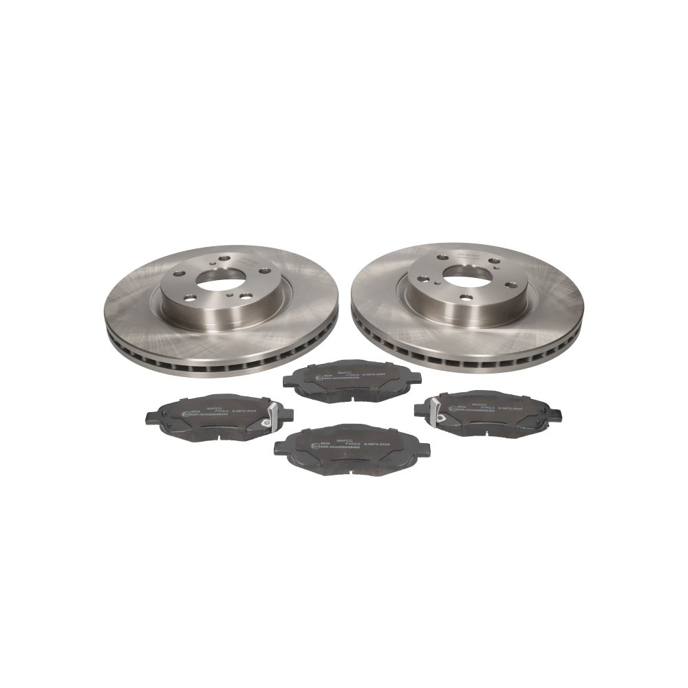 MAPCO 47544 Kit de discos de freno y pastillas Ø: 295mm, Espesor disco freno: 26mm