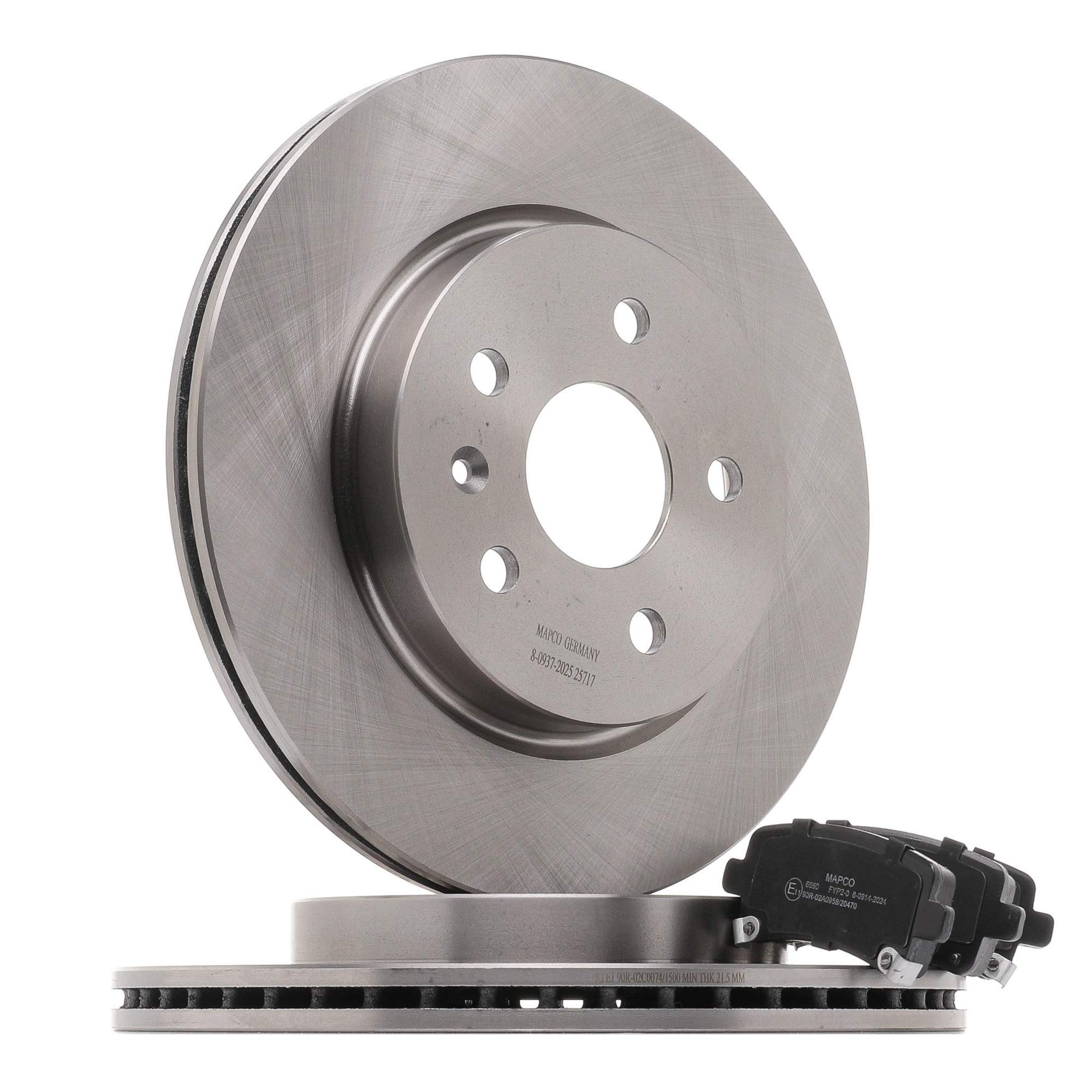 MAPCO 47700 original CHEVROLET Bremsen Set Preis