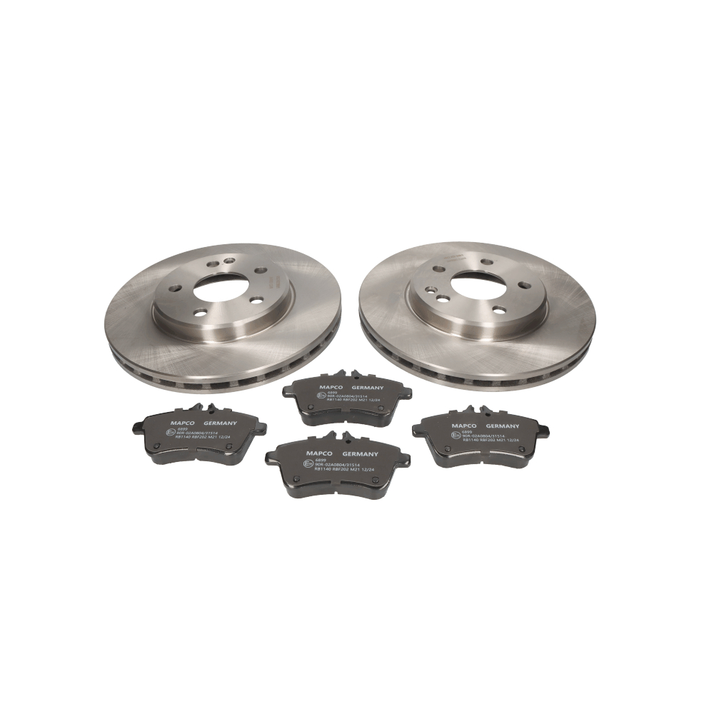MAPCO 47812 Set frana, frana disc Ř: 288mm, Grosime disc frana: 25mm